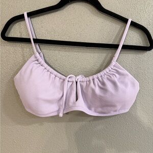 Hollister Light Purple Bikini Top